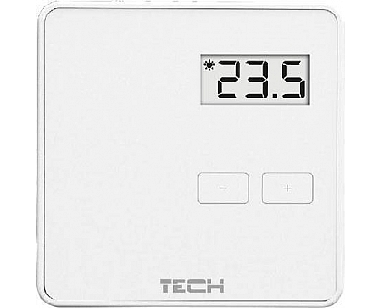 TECH ST-294 v1 Проводной комнатный двухпозиционный терморегулятор, белый