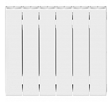 RIFAR  SUPReMO VENTIL 350 SVR 6 секций радиатор биметаллический нижнее правое подключение (белый RAL 9016)
