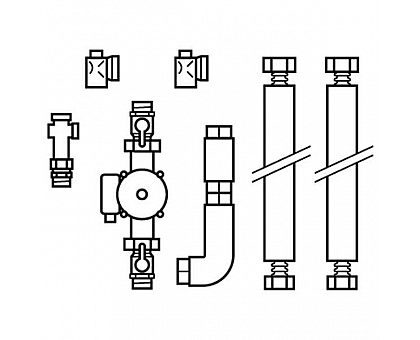 Vaillant  Комплект соединительный VIH 120/200 и напольного