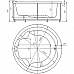 Ванна акриловая АКВАТЕК Аура 180 с гидромассажем Standard (пневмоуправление)