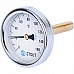 STOUT SIM-002 Термометр биметаллический с погружной гильзой. Корпус Dn 63 мм, гильза 75 мм 1/ 2, 0...160°С