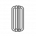 Kermi  Радиатор Decor-V  высота 400 мм, 30 элементов