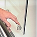 Душевая дверь раздвижная для комбинации с дверью или стенкой Ravak Blix BLRV2K-110 (блестящий+транспарент) 1XVD0C00Z1
