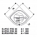 Душевой поддон Ravak Elipso Pro Flat 80х80 XA234411010