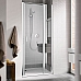 Душевая 1-створчатая маятниковая дверь с фиксированной панелью Kermi Cada Xs 760-810/2000 (правая) CK1GR08020VPK
