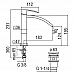 Смеситель для раковины Ray Nobili RY00158/2CR