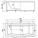 Ванна акриловая АКВАТЕК Гелиос 180х90 (без гидромассажа) GEL180-0000085