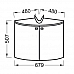 Мебель под раковину Jacob Delafon Odeon Up 68x50 EB864-G1C