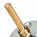STOUT SIM-0001 Термометр биметаллический с погружной гильзой. Корпус Dn 80 мм, гильза 75 мм 1/2, 0...120°С