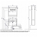 Тумба под раковину Акватон Капри 80x40 1A230201KPDB0