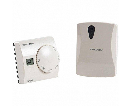 Teplocom  Беспроводной комнатный термостат TEPLOCOM TS-2AA/3A RF2