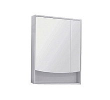 Зеркальный шкаф Акватон Инфинити 76 (1A192102IF010) белый глянец