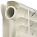Global ISEO 350 Global ISEO 350 12 секций радиатор алюминиевый боковое подключение (белый RAL 9010)