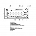 Ванна Акриловая АКВАТЕК Лея 170x75 с гидромассажем Standard (пневмоуправление)